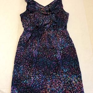 Multi Colored Floral Mini Dress